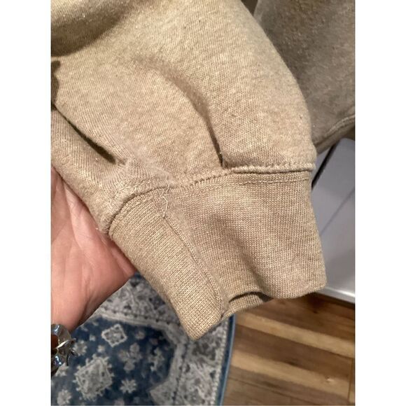 Ariat Real Shield Womens Hoodie Sz 2XL Oatmeal Heather Logo - Picture 5 of 14